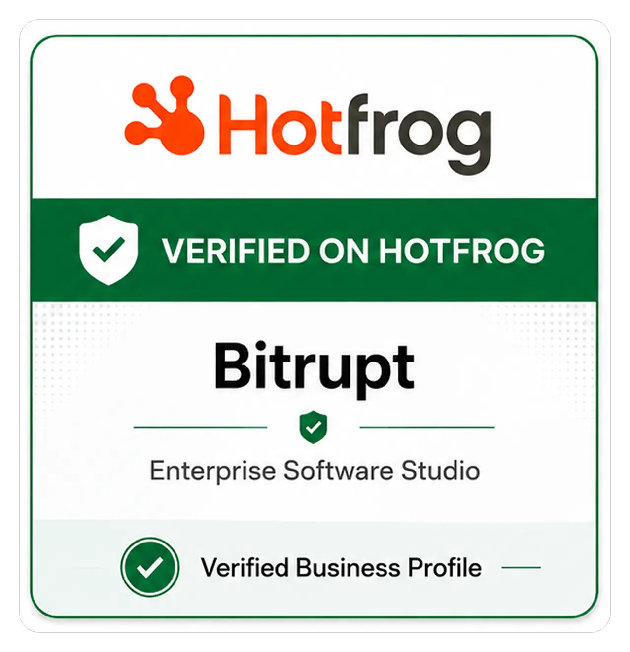 Hotfrog Verified Badge