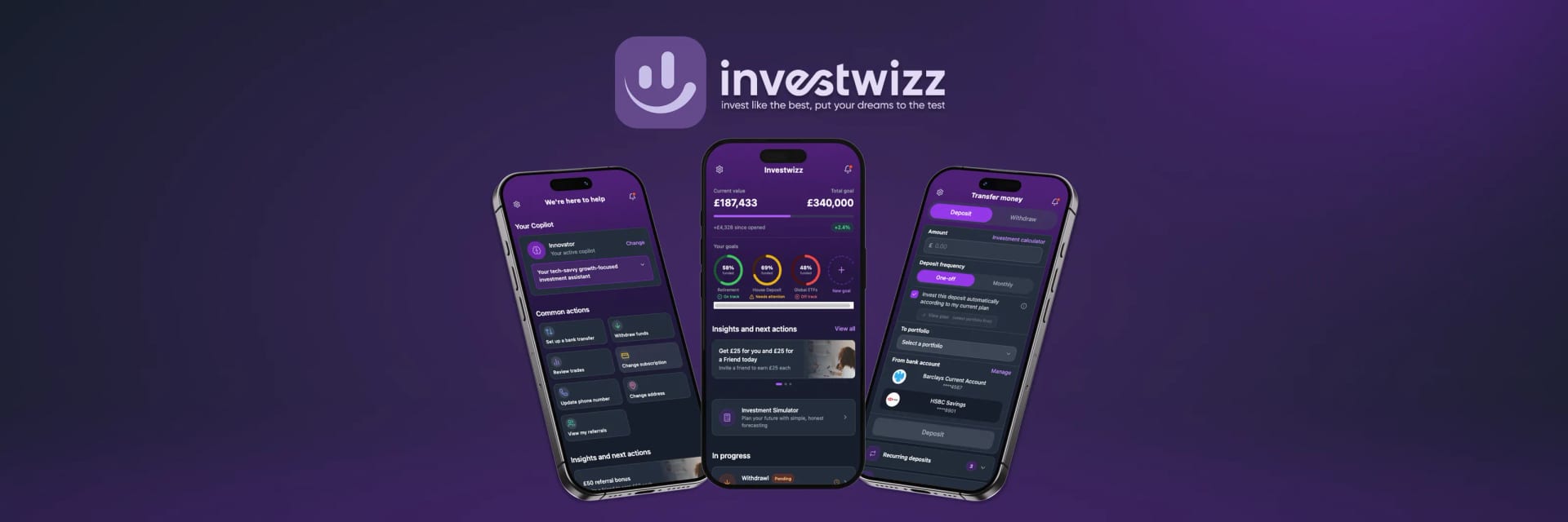 Investwizz project preview