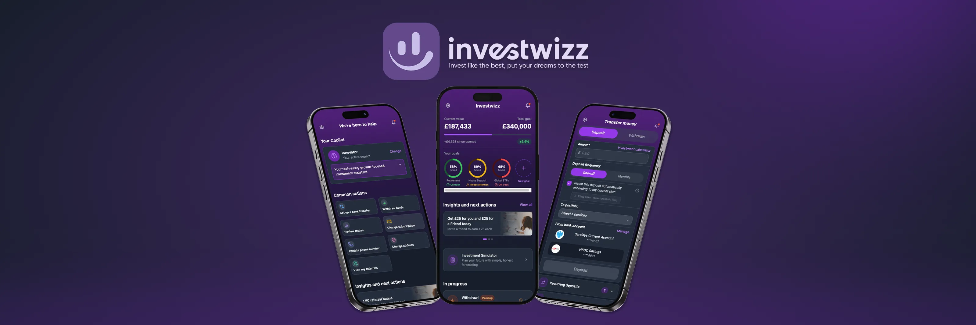 Investwizz project preview