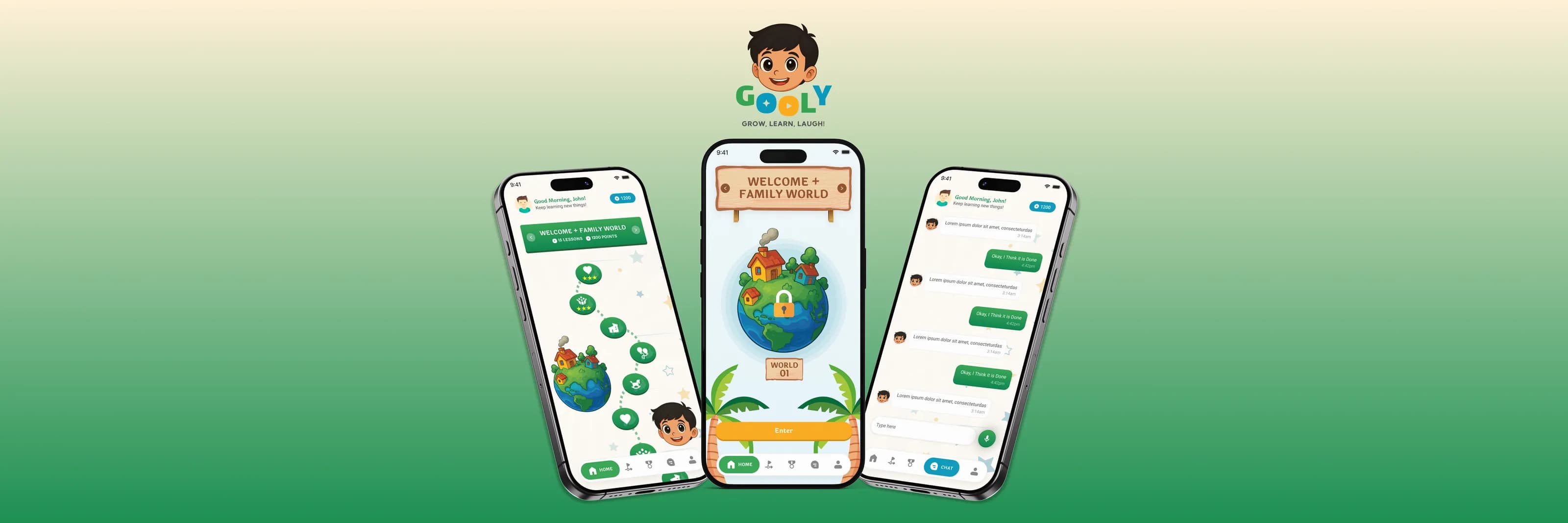 Gooly app preview